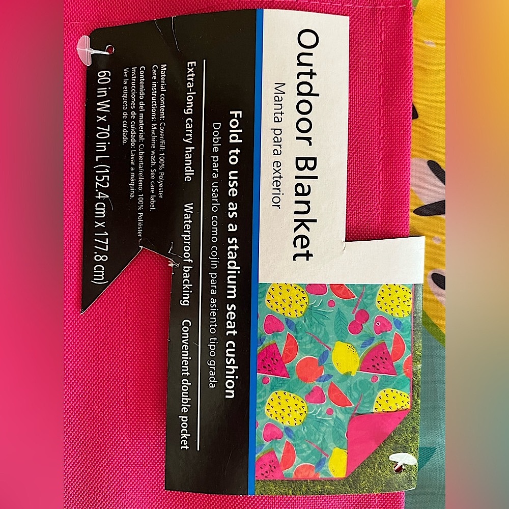 Folding Outdoor Blanket